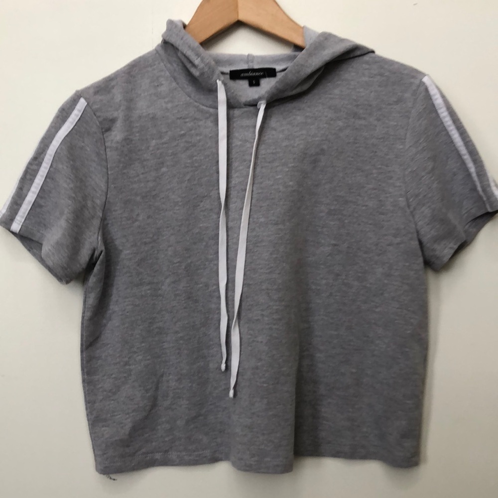 ☀️🖤Two for $15 🖤 Ambiance hooded t-shirt NWOT